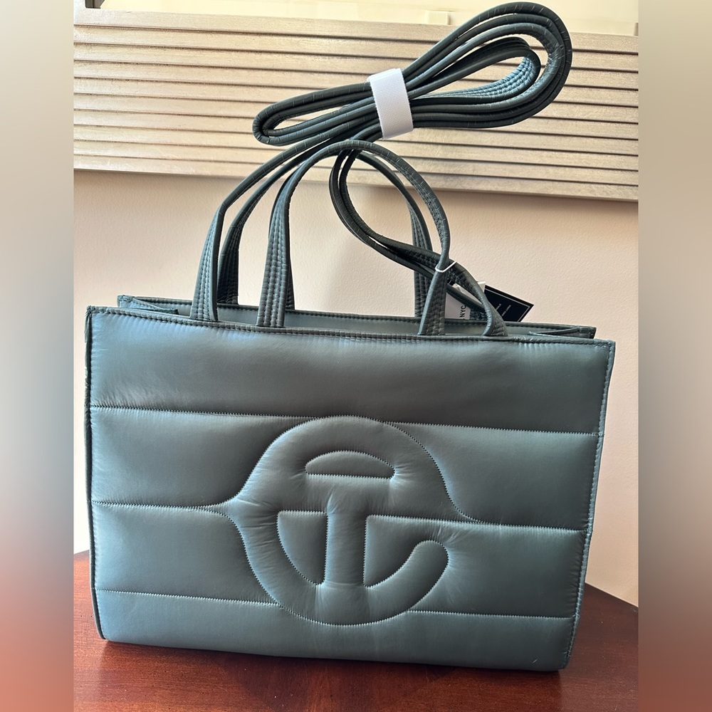 Telfar Medium Green Puff Shopper SOLD OUT